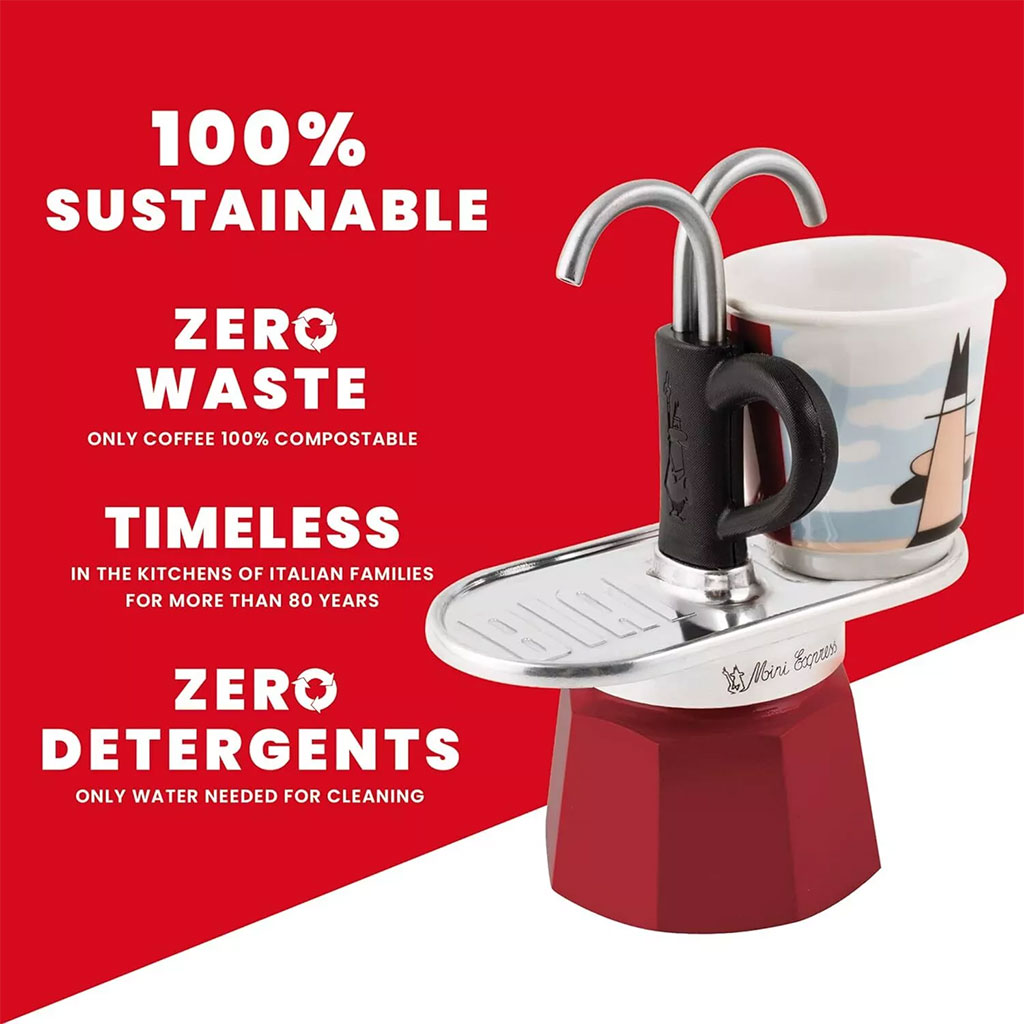 Cafetière 2 Tasses avec 2 Fontaine – ماكينة تحضير القهوة - Image 2